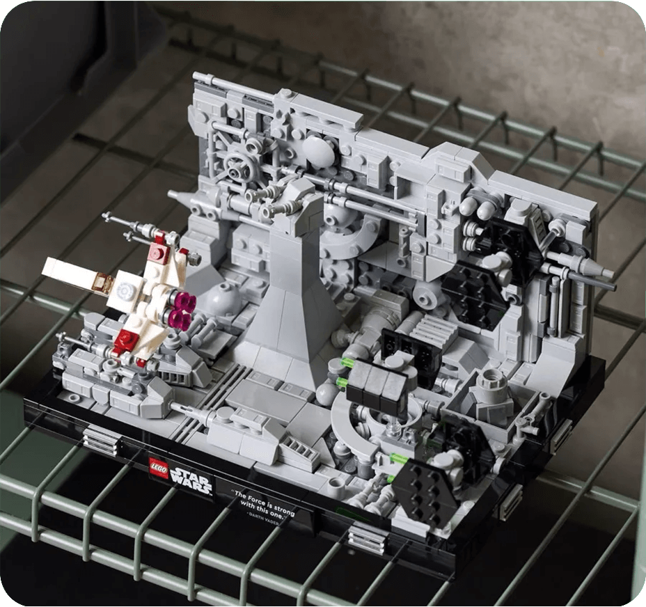 Klocki LEGO Star Wars 75329 Diorama: Szturm na Gwiazdę Śmierci